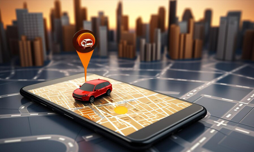 Pin on mobile locates car